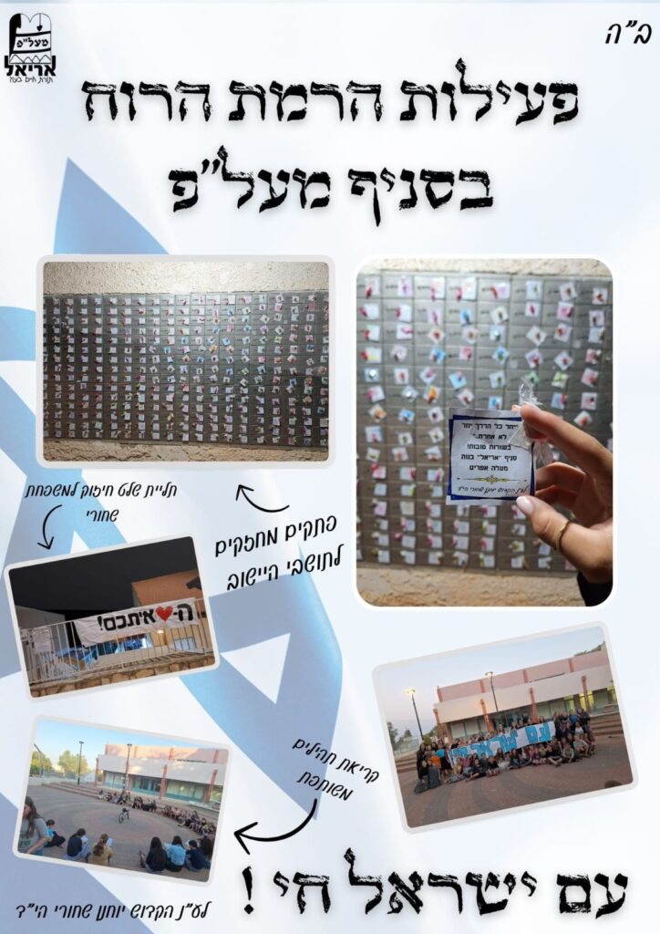 מעלה אפרים לענ יוחנן שחורי